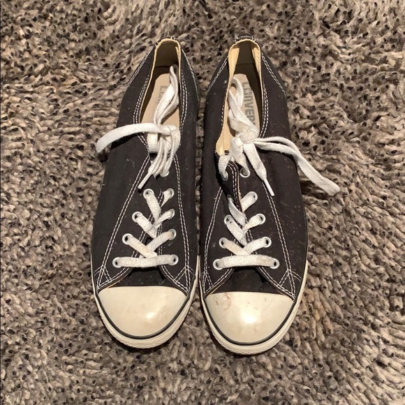 faded black converse